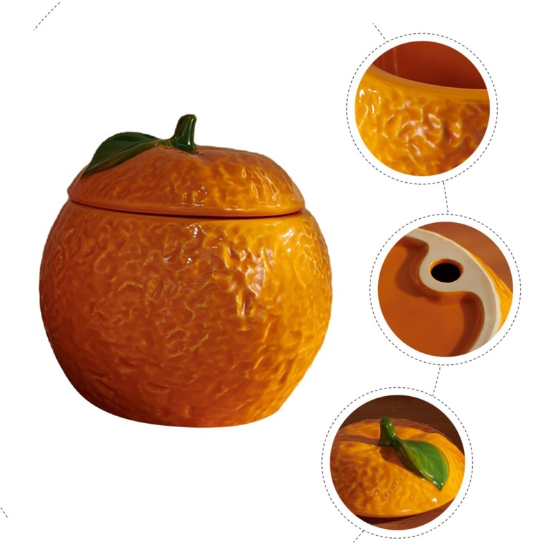 Ciieeo Ceramic Storage Jar Cookie Jar Sugar Storage Chip Bowl