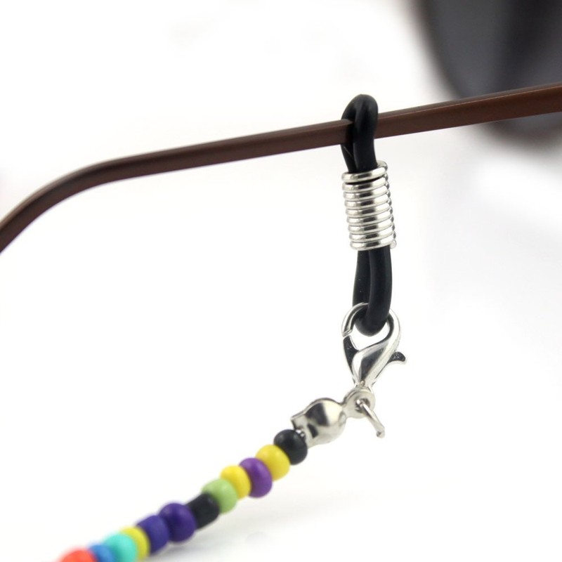 Eyeglass Chains for Women Beaded Reading Glasses Cords Sunglasses Holder