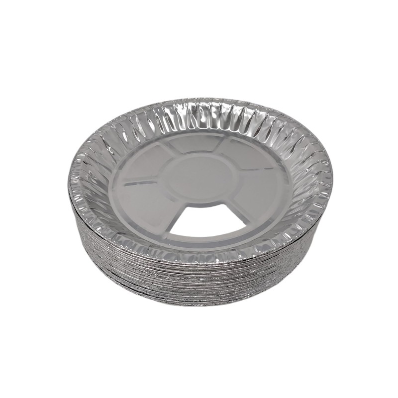 10 x Aluminium Foil 10" 25cm Round Pie Flan Tart