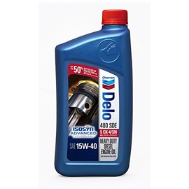 Chevron Delo 400 SDE SAE 15W-40 Motor Oil - 1 Quart Bottle