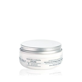 TEC ITALY - Pasta Della Aragna 56,6 g, Cera Elástica para Peinado, Aporta Textura, Definición y Volumen, Controla el Cabello, con Aceite de Rcino, Nutre y Protege con Brillo Natural y Acabado Flexible
