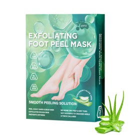 5 Pairs of Foot Mask, Anti Callus Socks, Moisturising Foot Mask, Foot Care with Salicyl for Dry Cracked Feet, Foot Care Foot Peel Mask for Men and Women