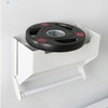 Paper Towel Holder with Shelf Plastic Wall Mounted Paper Towel