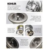 KOHLER K-8801-2MB Duostrainer Sink Strainer, Sink Drain and Strainer with