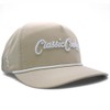 Classic Cowboy The Wrangler Adjustable Snapback Hat Khaki