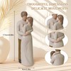 Couple Statue Wedding Gifts for Engagement, Hand-Painted Resin Protective Love