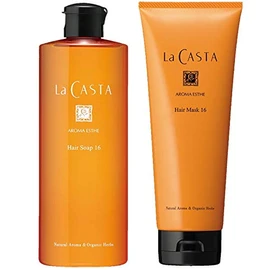 La Casta Aroma Aesthetic Hair Soap 16 10.1 fl oz (300 ml) + 16 Hair Mask 8.1 oz (230 g)