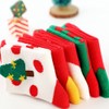 SOIMISS 5 Pairs Children's Christmas Socks Cotton Crew Socks Mid