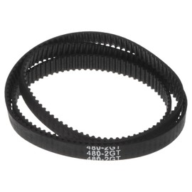 sourcing map 2pcs 2GT Timing Belt Closed Loop Rubber Belts 480-2GT-6, 6mm Width x 480mm Length