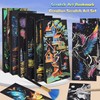 DESINIK Scratch Card Art Bookmark Kit for Adults - DIY