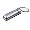 Boolavard® TM Aluminum Pill Box Case Bottle Holder Container Keychain
