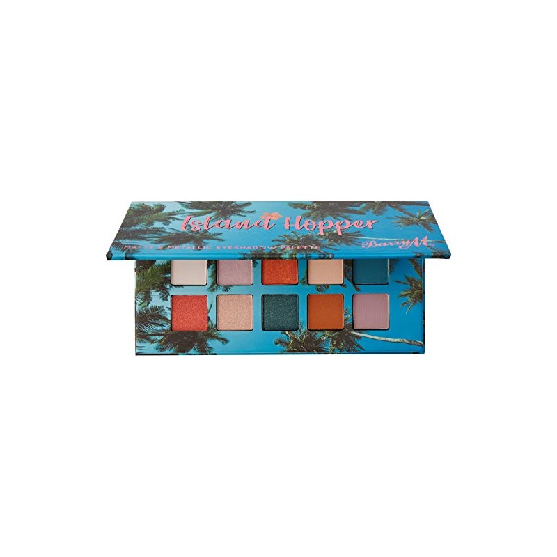 Barry M Cosmetics Island Hopper Eyeshadow Palette 8