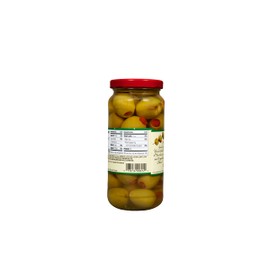 Mezzetta Super Colossal Spanish Queen Whole Green Olives - Firm, Juicy & Extra Large Imported from Spain - Ideal for Snacking & Martini Garnish - No Artificial Preservatives - 10 Oz Jar - Pack of 6