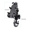 Motorcycle Phone Mount, 360° Rotatable Adjustable Bike Phone Holder Motorcycle