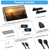 GeeekPi 10.1 Inch Capacitive Touchscreen Display, 1024x600 IPS LCD with