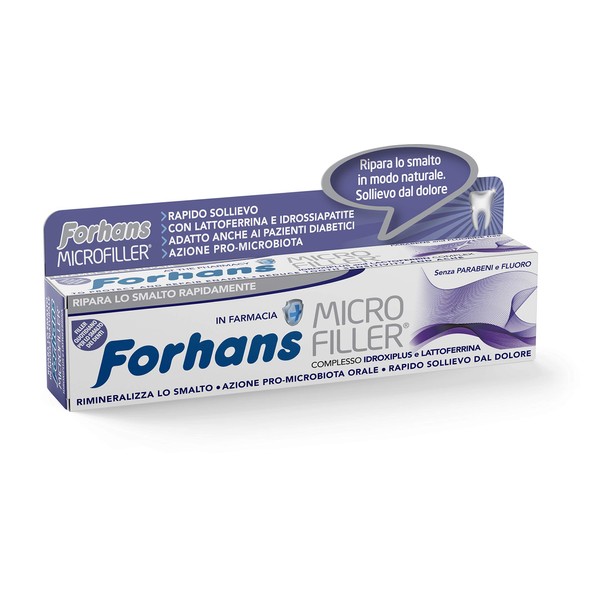 Forhans, Micro Filler Remineralizing and Protective Dentin Toothpaste Strengthens and
