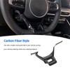 Steering Wheel Trim Decoration Carbon Fiber Style Interior Steering Wheel