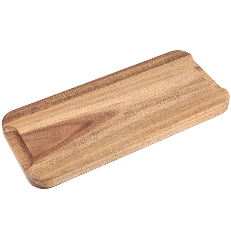 FUNSUEI 11.8 x 5.1 Inches Set of 6 Wooden Serving