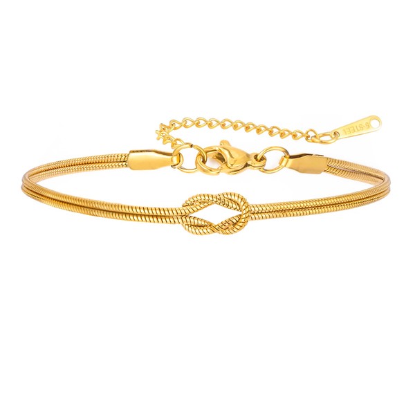 Dreamtimes Knot Love Bracelet for Women Forever Love Knot Infinity