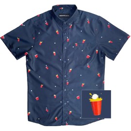 Molokai Fun Novelty Shirts (Beer Pong, XL)