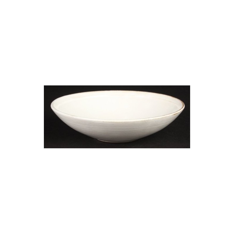Saikai Pottery Hasami Ware White Cosmetic Bowl (Medium) Diameter 7.9