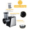 5 In 1 Electric vegetable slicer，300W Electric Cheese Grater Salad