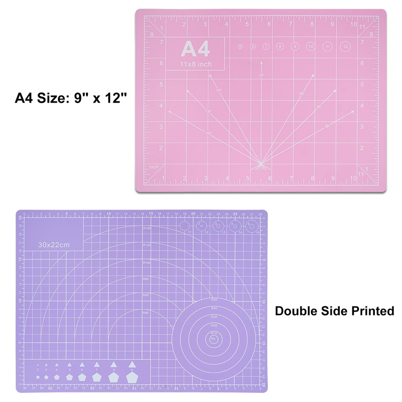 COEWUR A4 Cutting Mat 30cm x 22cm - Crafting Board