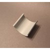 White Inground Swimming Pool Aluminum Bullnose Coping Clips Beauty Clips