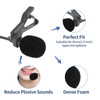 Microphone Cover Furry Windscreen & Foam Cover Set for Lavalier