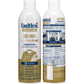 Faultless Firm Finish Ironing Spray 20 Fl Oz Pack of 4 Professional Grade