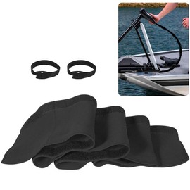 Trolling Motor Cable Sleeve,Trolling Motor Cable Organizer Sleeve, 60" L Black Neoprene Troll Sleeve Trolling Motor Wire Cover