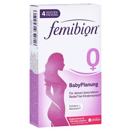 P&G Health Germany GmbH Femibion 0 Baby Planning, Pack of 28