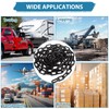 AKOLAFE 5/16 Black Chain Link 13.1ft Heavy Duty Chain Grade