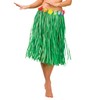 Hawaiian Grass Hula Style Skirt 60cm Long Green Fancy Dress