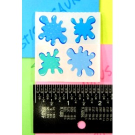 Sandylion Vintage Sandylion Blue Splash Sticker Mod