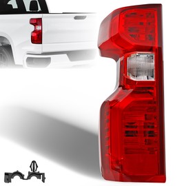 Misakomo Brake Tail light Compatible with 2019-2023 Chevy Silverado 1500 and 2500/3500HD 2020-2023 - Rear Taillight Assembly Replaces for GM2800308 and 84554656 - Left Driver Side - Halogen Type