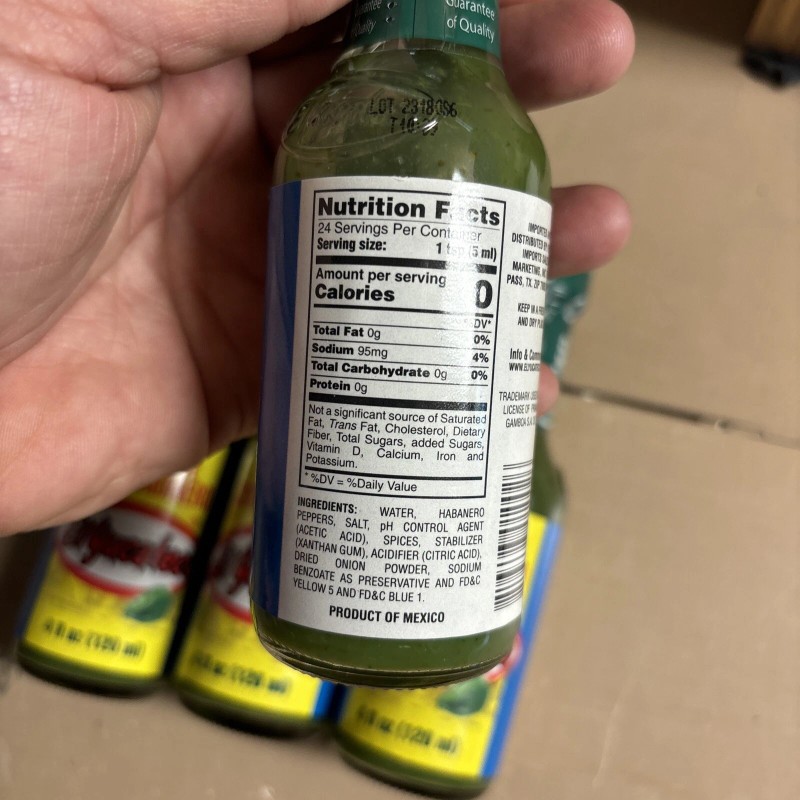 El Yucateco Lot Of 4 El Yucateco Sauce Habanero Green