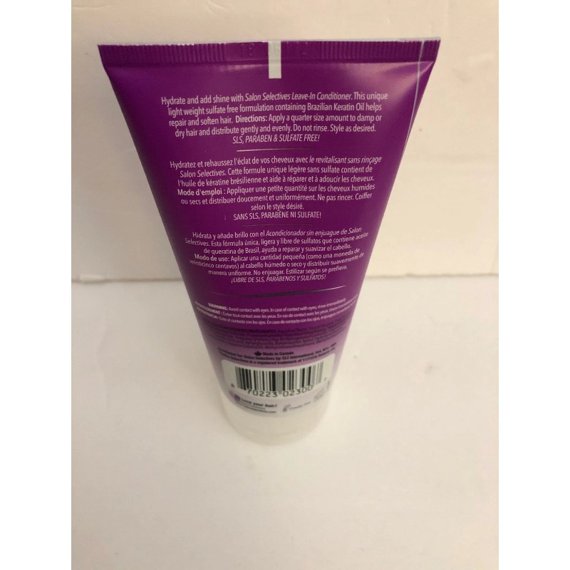 Salon Selectives Hair Treatment Tube,Instant Repair, 4 fl oz-RARE-SHIPS N