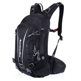 Hebetag Cycling Backpack Mountain Bike Rucksack for Men Women Travel Outdoor Sports Motorcycle Bicycle Riding Daypack, #14black(20l), 28cm(W)x16cm(D)x47cm(H)(11.02x6.29x18.50") approx;, Classic