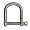 Extreme Max 3006.8231 BoatTector Stainless Steel Wide D Shackle -
