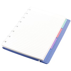Filofax A5 Refillable Pastels Notebook - Vista Blue
