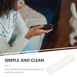 HOMSFOU Tv Dust Silicone Protective Gear Storage Bag for Remote Control Size S and Lightweight Ideal for Smart Tv Remote and Storage