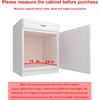 Wooden Pull out Cabinet Organizer 15" W x 21" D