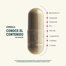 Maca Roja Vitaminas Life360+ Women Sexy Time 90 Cápsulas Sabor Sin sabor