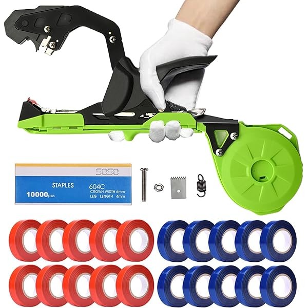 Suca Plant Tying Machine, Lightweight Plant Tying Tape Tool to