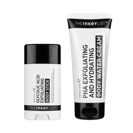 The Inkey List Exfoliating Body Duo - Glycolic Acid Stick & PHA Cream
