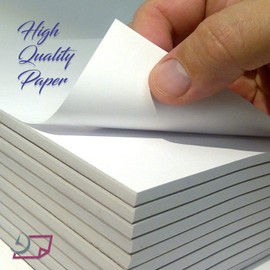 NextDayLabels - Memo Pads, Set of 10 Notepads with 50 – 4x6 Sheets Per Scratch Pad, 50#, Office and School Supplies for Writing Notes, Grocery Shopping, To Do Lists, Servers, Small Blank Paper, White