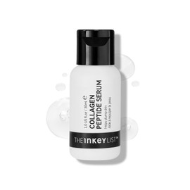 The INKEY List Suero de péptido de colágeno, suero facial para rellenar y reafirmar la piel, reducir las líneas finas y las arrugas, 1.01 onzas líquidas