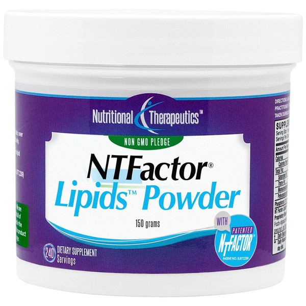 Nutritional Therapeutics NTFactor Lipids Powder, Aging & Cellular Support, 240 Servings