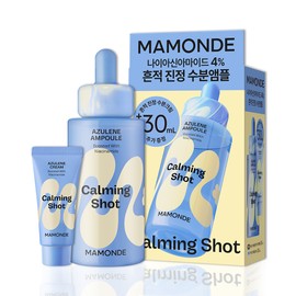 Mamonde Calming Shot Azulene Ampoule 50ml Set (+Cream 30ml) - [SET] Ampoule 50ml (+Cream 30ml)